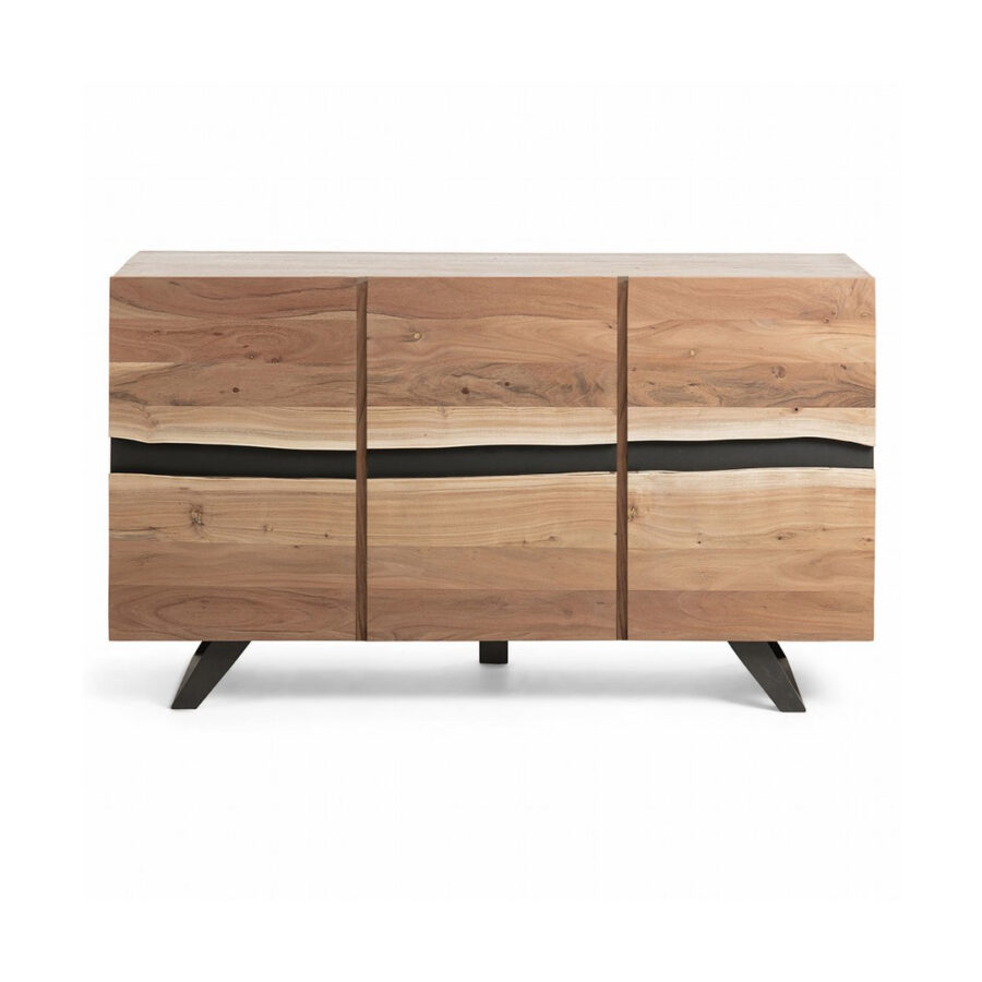 credenza achille acacia metallo 2