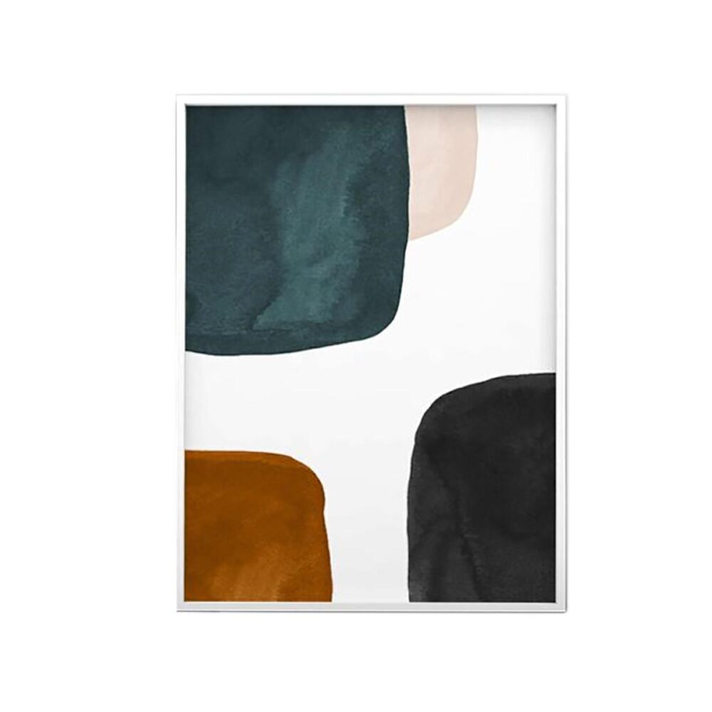 Quadro rettangolare effetto acquerello
