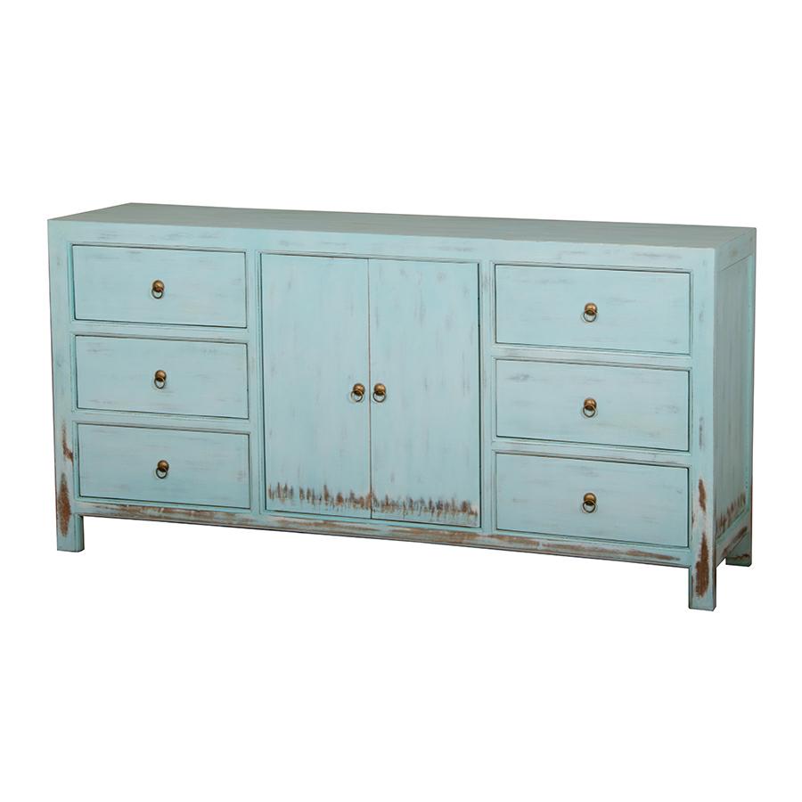 Credenza 2 ante e 6 cassetti