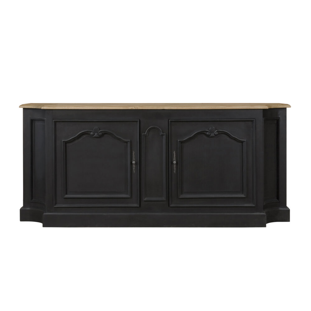 Credenza in legno di rovere con 2 ante - immagine 2