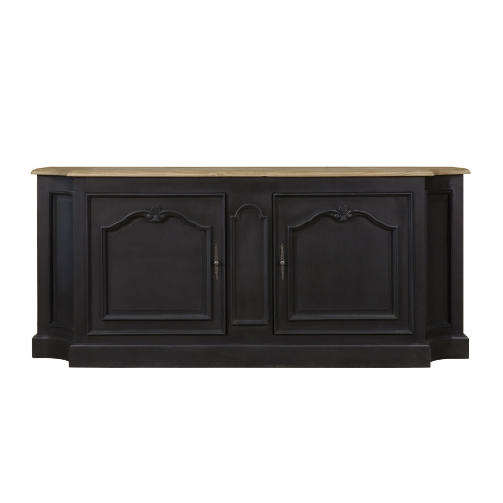 Credenza in legno di rovere con 2 ante - immagine 5