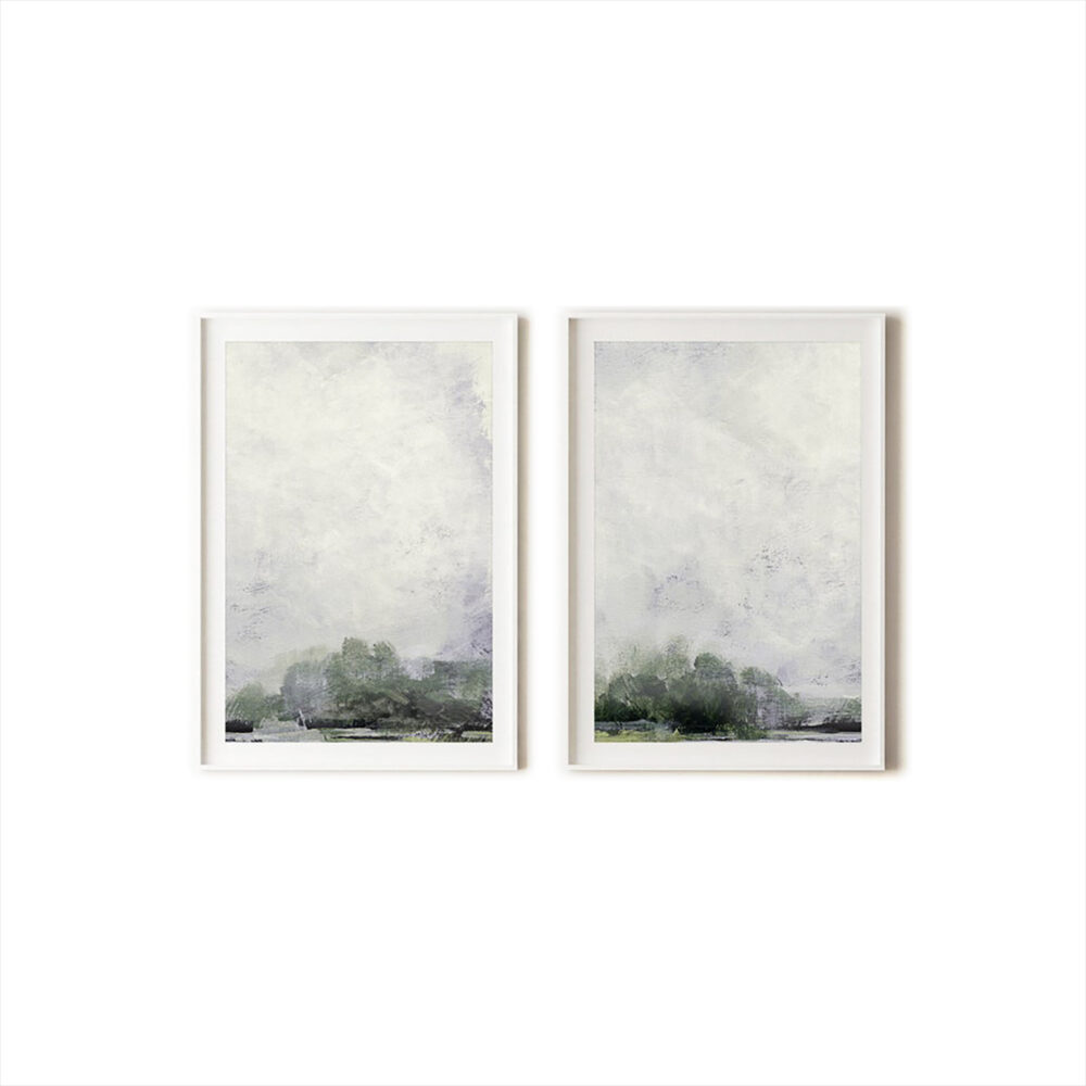 Quadro rettangolare medio con paesaggio - immagine 2