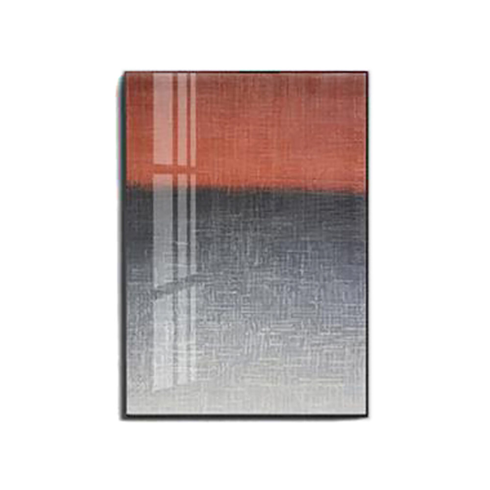 Quadro rettangolare sfumato rosso