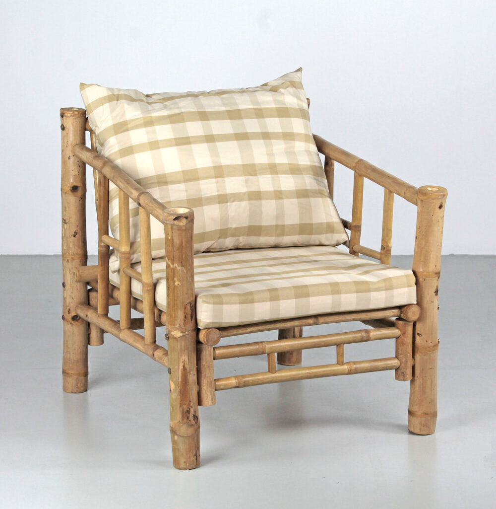 Set da Giardino in Bamboo da 5 posti - immagine 3