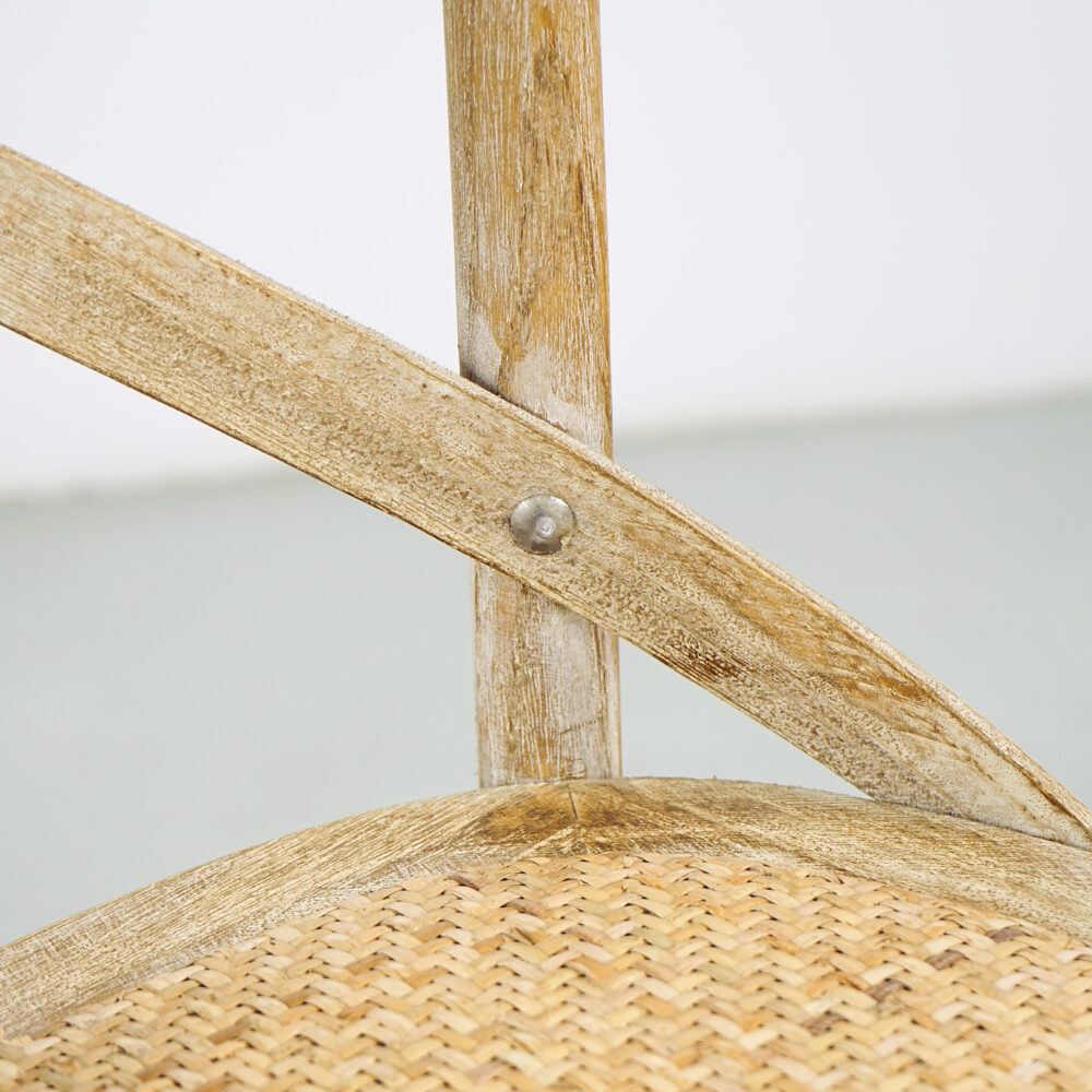 Set 4 Sedie Cross in Olmo - Naturale - immagine 6